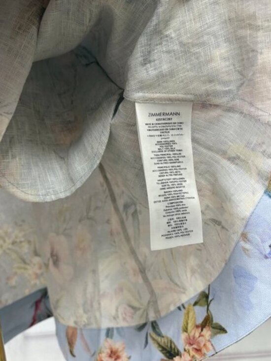 NWOT! Zimmermann Rebellion Button Mini Dress - Picture 13 of 13